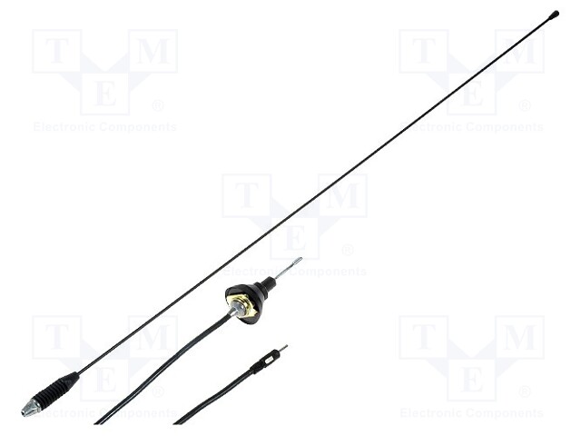 Antenna; mast; 0.76m; AM,FM; 1.6m; Rod inclination: regulated