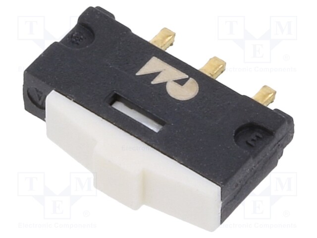 Switch: slide; Pos: 2; 500mA/24VDC; Mounting: SMD; -40÷105°C