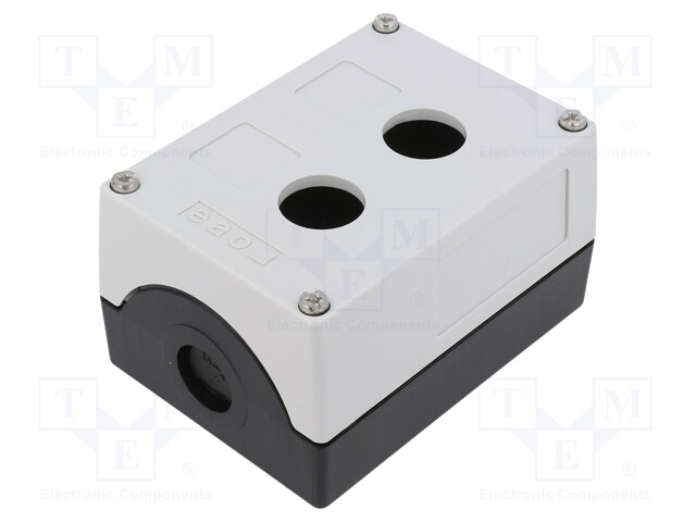 Enclosure: for remote controller; X: 85mm; Y: 114mm; Z: 64mm; black