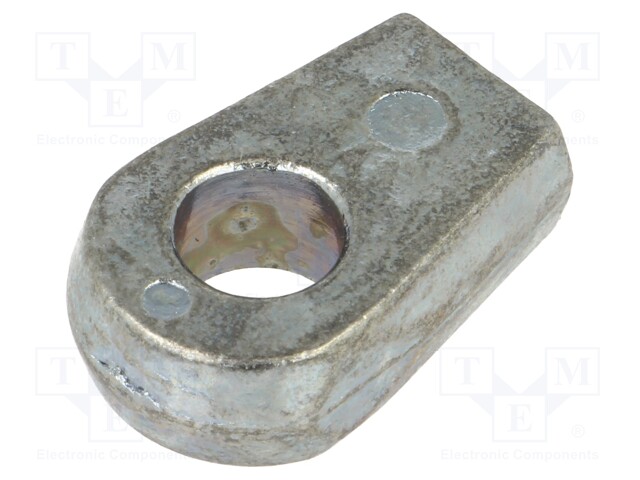 Mounting element for gas spring; Mat: zamak; 8.5mm; Thread: M6