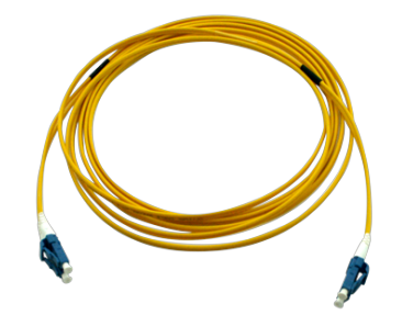Fiber patch cord; SM G.657A2 LC-LC Short Boot duplex 1m