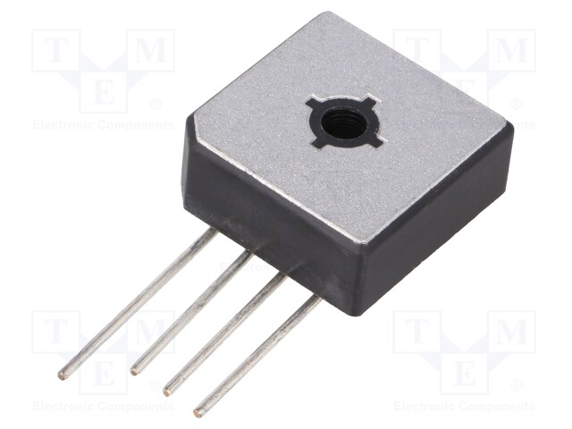 Single-phase bridge rectifier; Urmax: 600V; If: 25A; Ifsm: 400A