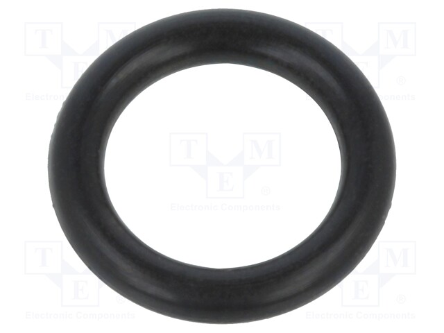 O-ring gasket; NBR; D: 2mm; Øint: 8mm; black; -30÷100°C