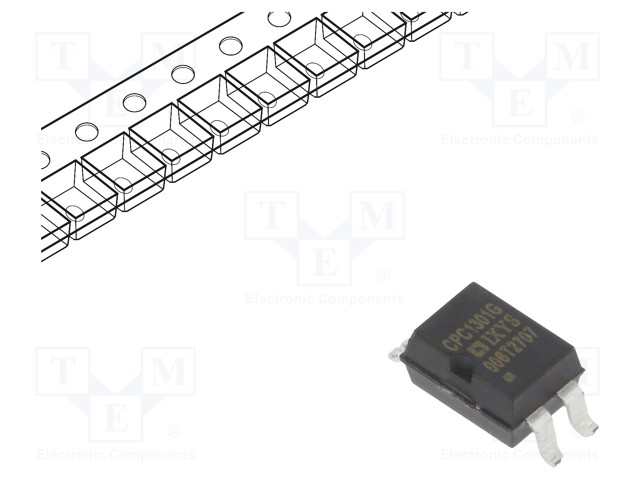 Optocoupler; SMD; Channels: 1; Out: Darlington; Uinsul: 5kV; 50mA