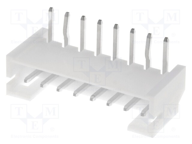 Socket; wire-board; male; PH; 2mm; PIN: 8; THT; 100V; 2A; -25÷85°C