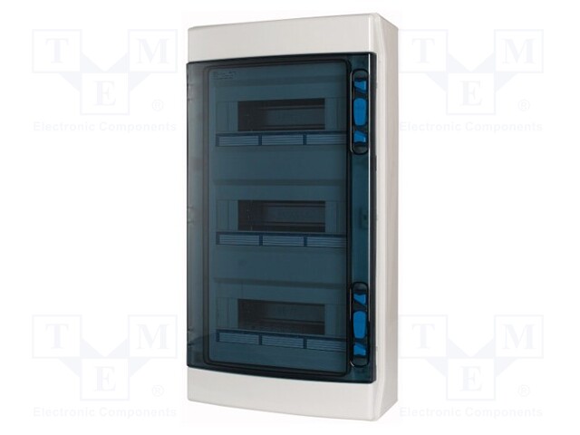 Enclosure: for modular components; IP65; white; No.of mod: 36