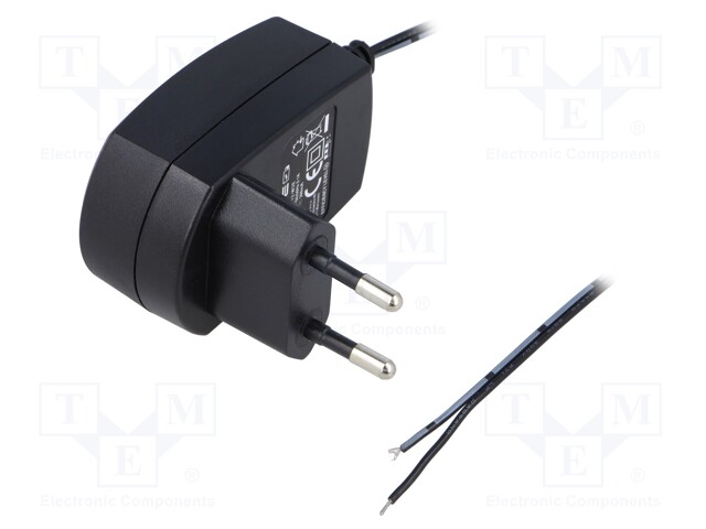 Power supply: switched-mode; 12VDC; 0.3A; Out: cables; 3.6W; 0÷40°C