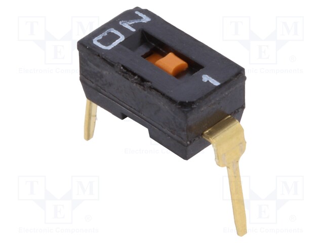 Switch: DIP-SWITCH; Poles number: 1; ON-OFF; 0.025A/24VDC; Pos: 2