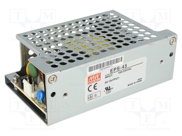 Power supply: switched-mode; 40W; 120÷370VDC; 85÷264VAC; OUT: 1