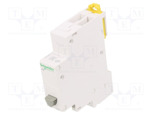 Module: pushbutton switch; 250VAC; 20A; DIN; monostable