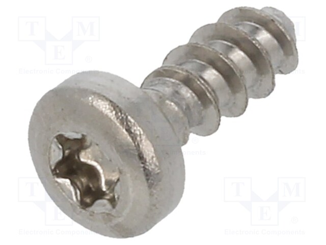 Screw; 3x8; Head: cheese head; Pozidriv; A2 stainless steel