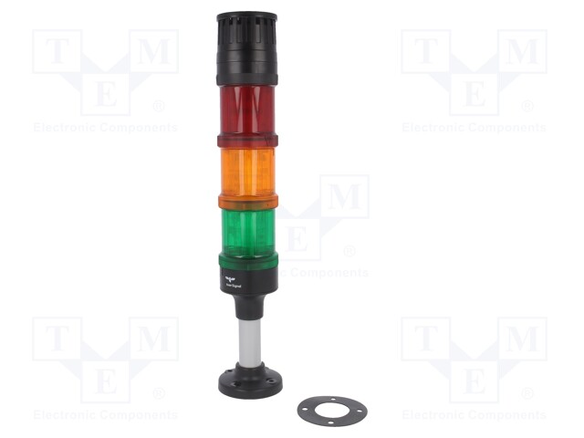 Signaller: signalling column; LED; red/orange/green; Usup: 230VAC