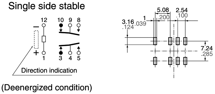 Relay: electromagnetic; DPDT; Ucoil: 5VDC; 2A/30VDC; max.220VDC