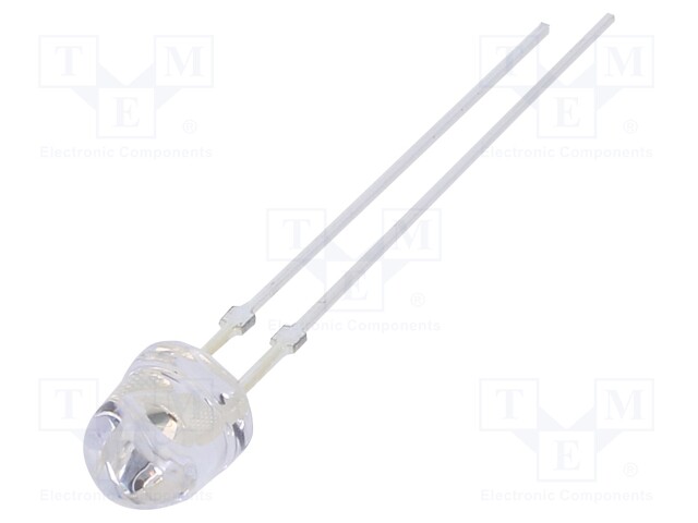 LED; 4.9mm; orange; 3000÷4200mcd; 60°; 30mA; 2.1÷2.4V; Front: flat