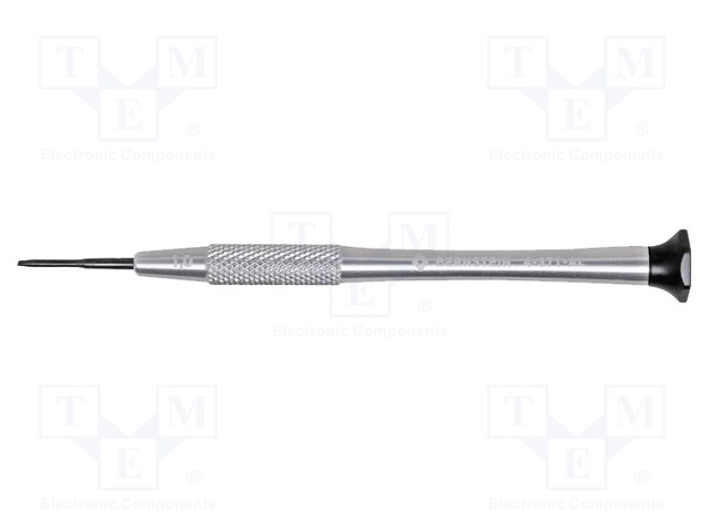 Screwdriver; slot; precision; 1,0x0,2mm; Blade length: 17mm