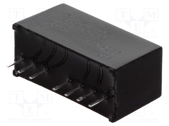 Converter: DC/DC; 1W; Uin: 9÷18V; 15VDC; Iout: 67mA; SIP8; 3.96g