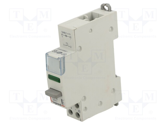 Module: pushbutton switch; 20A; Mounting: DIN; 250VAC; monostable