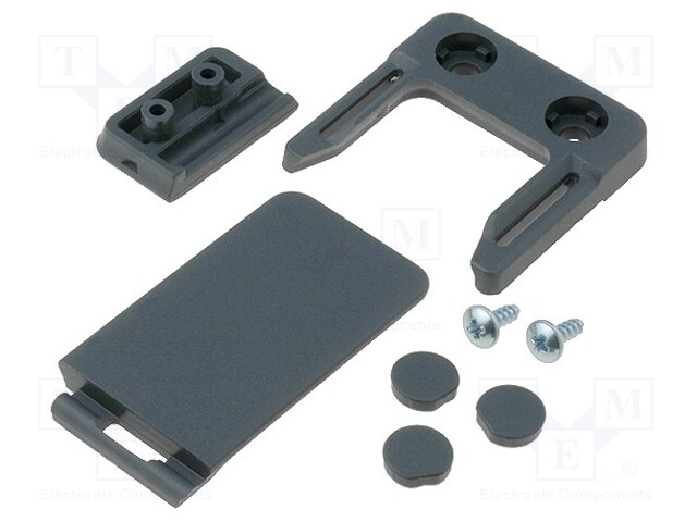 Case clip; ABS; Series: SOFT-CASE; Colour: grey