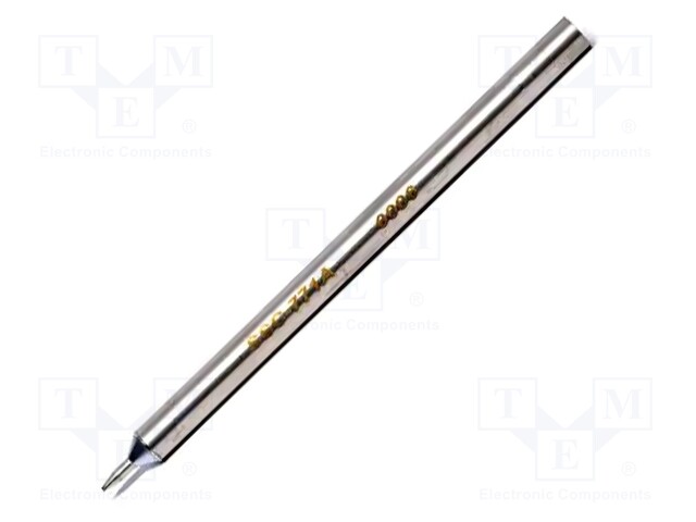 Tip; chisel,elongated; 1mm; 413°C; for soldering station