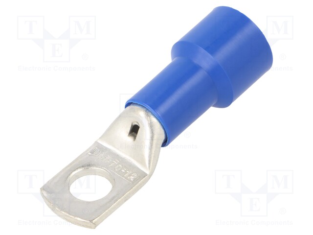 Tip: ring tube; M12; Ø: 12.5mm; 70mm2; crimped; for cable; insulated