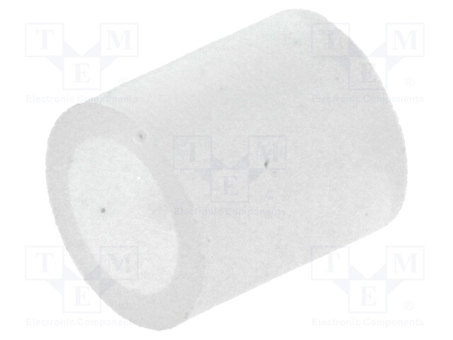 Spacer sleeve; LED; Øout: 5mm; ØLED: 5mm; L: 5.5mm; natural; UL94V-2