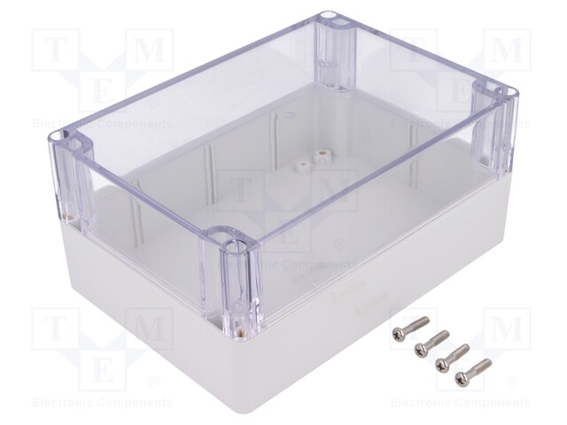 Enclosure: multipurpose; X: 121mm; Y: 171mm; Z: 80mm; polycarbonate