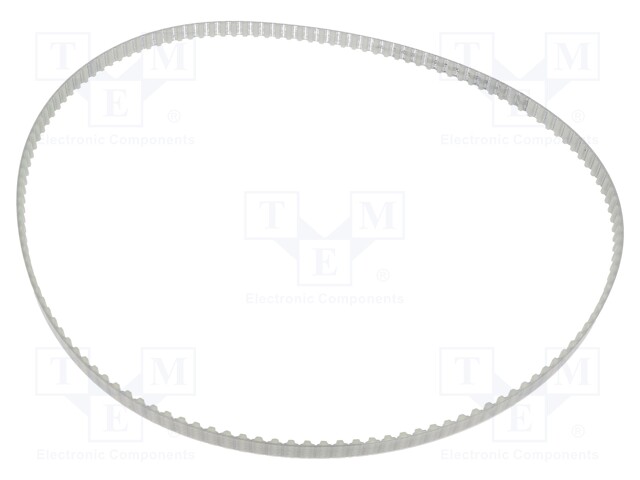 Timing belt; T5; W: 8mm; H: 2.2mm; Lw: 690mm; Tooth height: 1.2mm