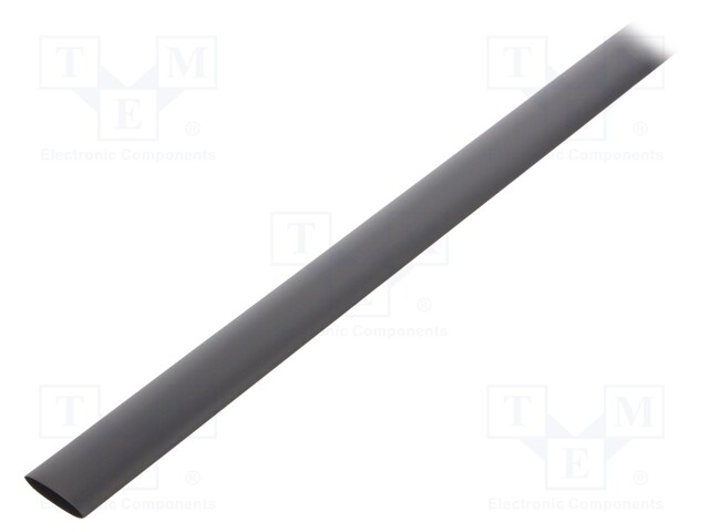 Heat shrink sleeve; glueless; 2: 1; 12.7mm; L: 1m; black