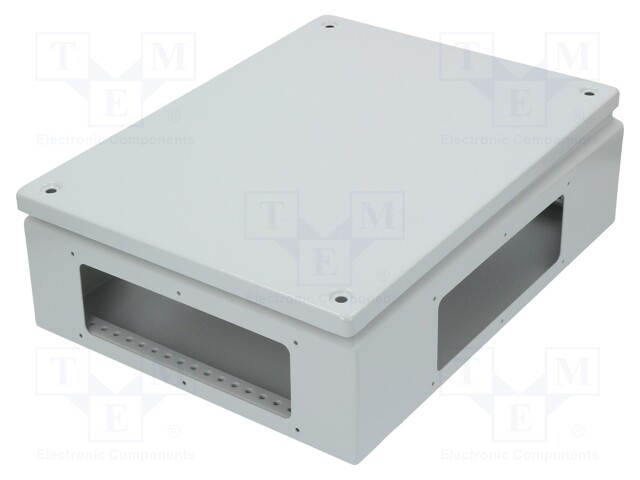 Enclosure: multipurpose; X: 300mm; Y: 400mm; Z: 120mm; with flange