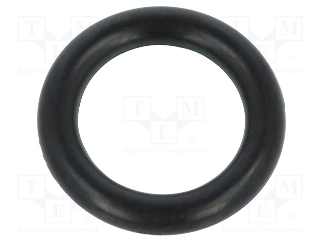 O-ring gasket; NBR; D: 3mm; Øint: 12mm; black; -30÷100°C