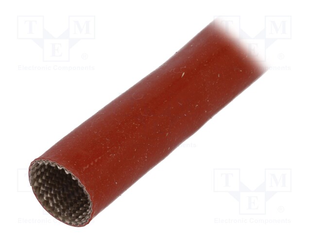 Insulating tube; Mat: glass fibre coated  with silicone rubber