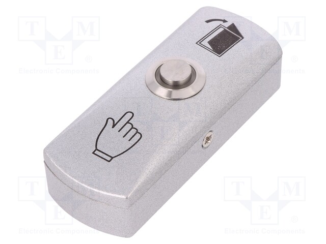 Exit button; IP20; 36VDC; wall mount; DC load @R: 3A/24VDC