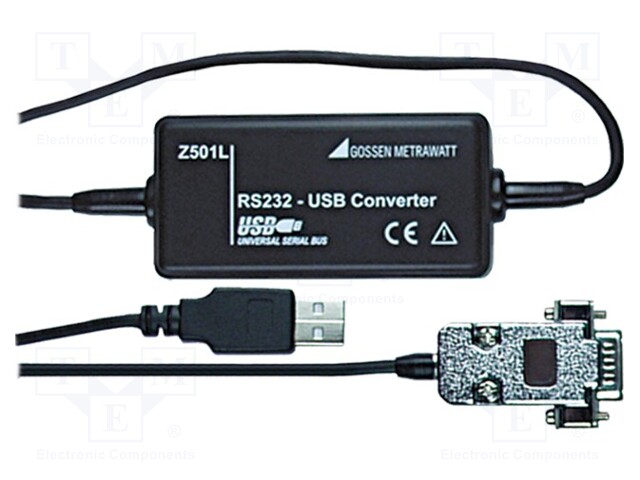 Test acces: adapter USB to RS232