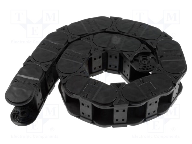 Cable chain; Series: E4.32; Bend.rad: 75mm; L: 1008mm