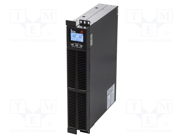 Power supply: UPS; 900W; 1kVA; Uin: 176÷280V; 440x290x89mm; 9Ah