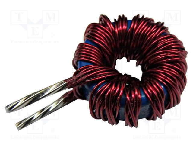 Inductor: wire; THT; 10uH; 6A; 13.9mΩ