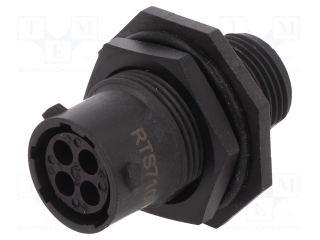 Connector: circular; Series: eco|mate Aquarius; socket; female