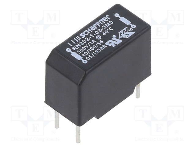 Inductor: wire with current compensation; THT; 3mH; 1A; 210mΩ