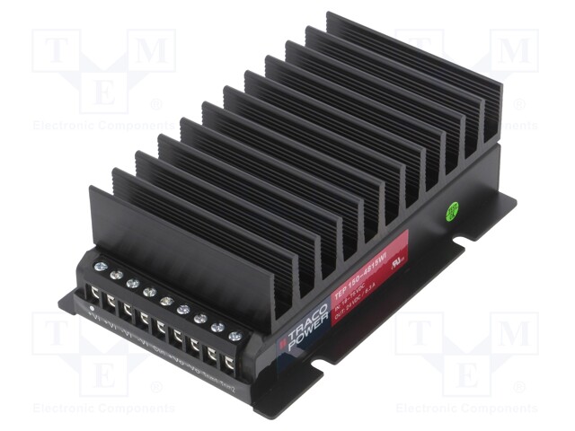 Converter: DC/DC; 150W; Uin: 18÷75V; 24VDC; Iout: 6.3A; 98x65x35.7mm