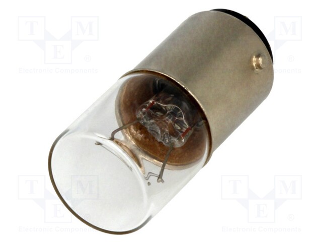 Signallers accessories: bulb; BA15D; Usup: 12VDC; Series: SL4