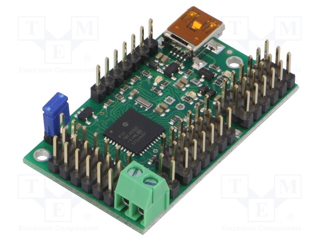 Servo controller; USB-UART; Channels: 18; 279x457mm; 5÷16VDC; 10g