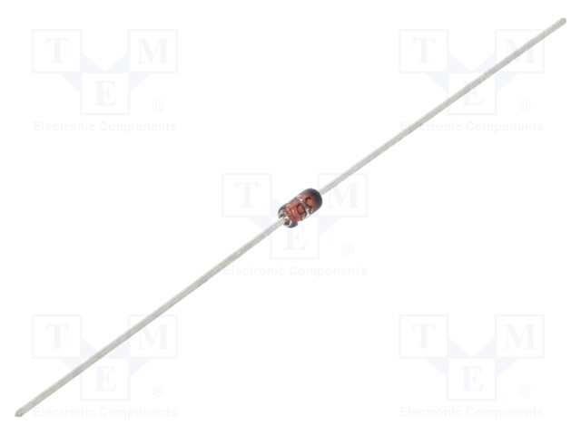 Diode: Zener; 0.5W; 6V; DO35; single diode; 5uA