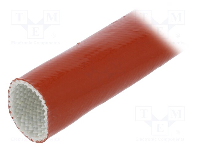 Insulating tube; Mat: glass fibre coated  with silicone rubber