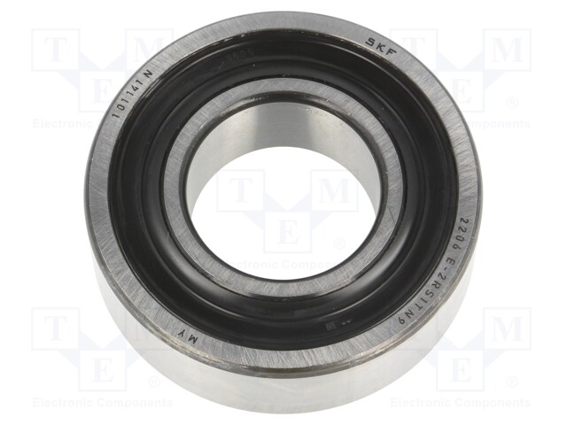 Bearing: ball; self-aligning; Øint: 30mm; Øout: 62mm; W: 20mm