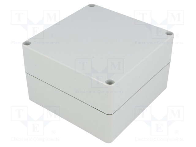 Enclosure: multipurpose; X: 120mm; Y: 122mm; Z: 75mm; EURONORD; grey