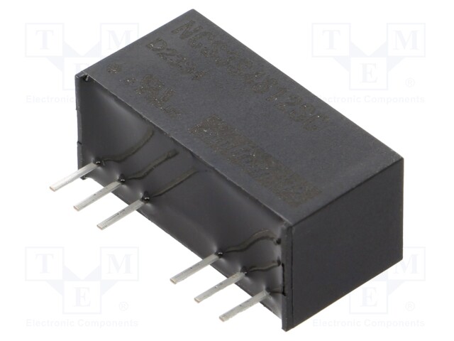 Converter: DC/DC; 3W; Uin: 18÷80V; Uout: 12VDC; Iout: 250mA; SIP; 4.4g