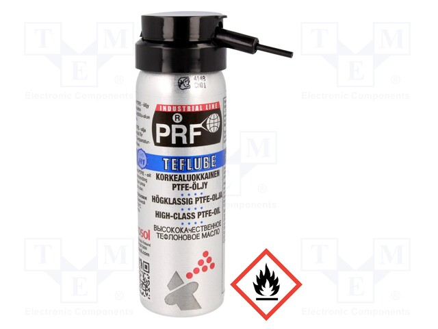 Oil; spray; Ingredients: PTFE; can; 85ml; -60÷250°C