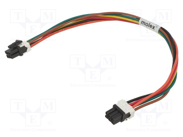 Minifit 6 Circuit 300MM Cable Assembly