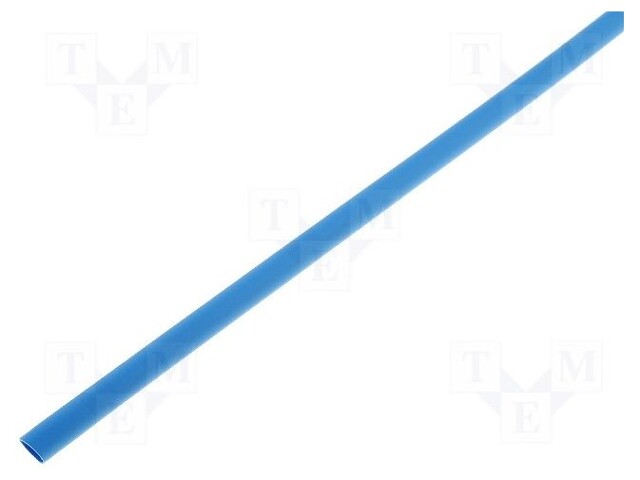 Heat shrink sleeve; 3: 1; 3mm; L: 200mm; blue; Pcs: 10