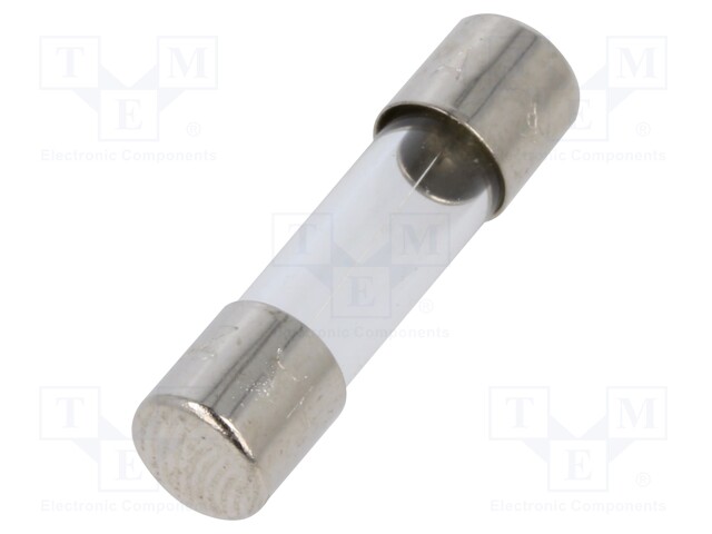 Fuse: fuse; quick blow; 1A; 220VAC; cylindrical,glass; 5x20mm; D1